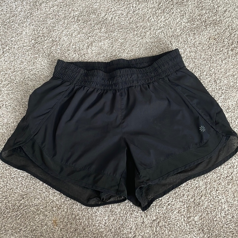 Athleta Mesh Racer Run Short 4”